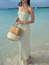 'Azura' Tube Top and Skirt Sweater Set - Celes Fashion